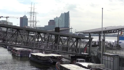 Port of Hamburg Stock Footage 79001002
