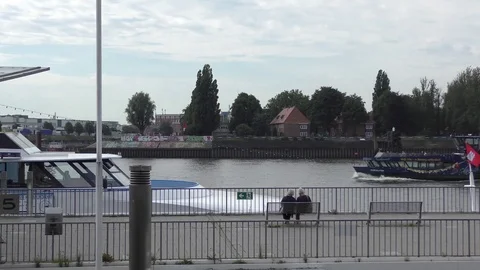 Port of Hamburg Stock Footage 79019252