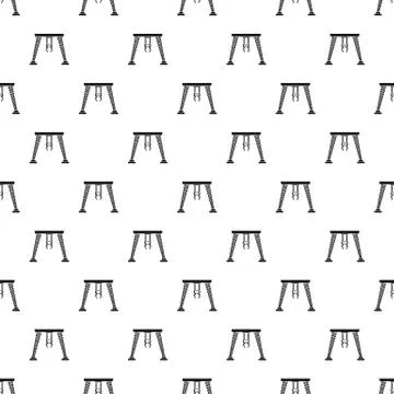 Port hand crane pattern seamless vector Stock Illustration