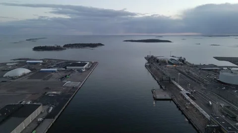 Port of helsinki Vídeos de archivo 152931804