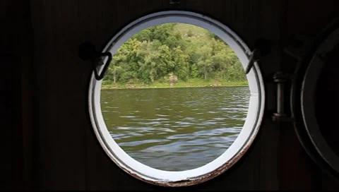 Port Hole Video stock 7906167