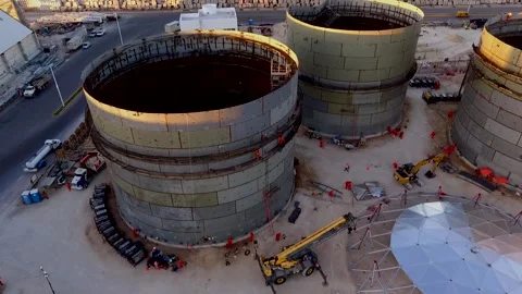 Port infrastructure Video stock 93989195