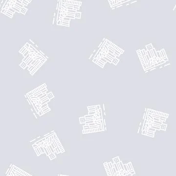 Port jackson line seamless pattern Stock Illustration