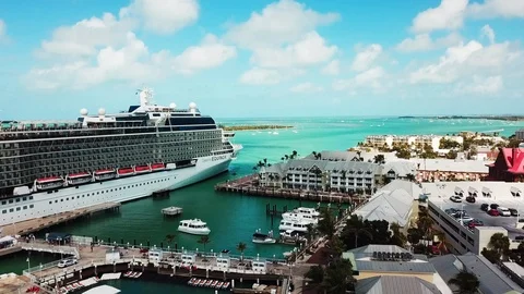 Port of Key West Video stock 87090814