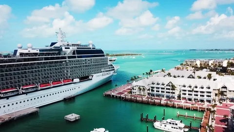 Port of Key West 스톡 동영상 87092869