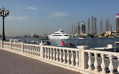 Port Khalid. Stock Photos