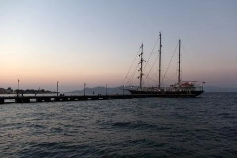 Port of Kos Stock Photos