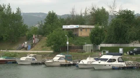 Port in Linz 스톡 동영상 21731119