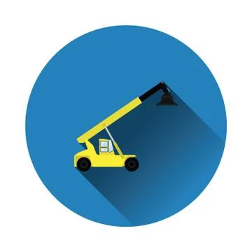 Port loader icon Illustrazione stock