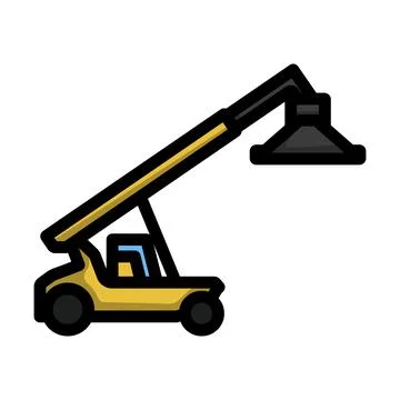 Port Loader Icon Illustrazione stock