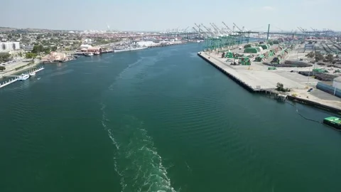 Port of Los Angles Stock Footage 246149715