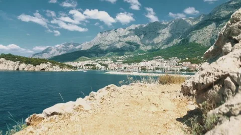 Port of Makarska Stock Footage 79623998