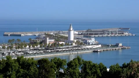 Port of Malga Stock Footage 159174212