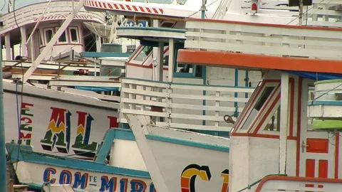 Port of Manaus Stock Footage 96267533