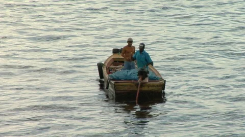 Port of Manaus Stock Footage 96267547