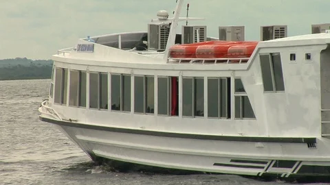 Port of Manaus Stock Footage 96267578