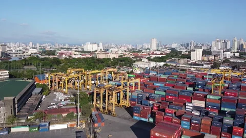 Port Of Manila Stockbeeldmateriaal 132255693