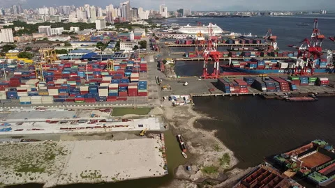 Port of Manila Stockbeeldmateriaal 132698131