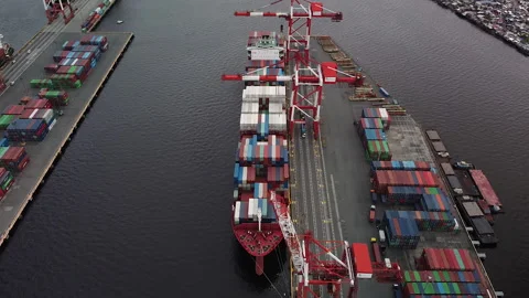 Port of Manila Stockbeeldmateriaal 132698684