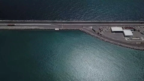 Port midway Video stock 94241852