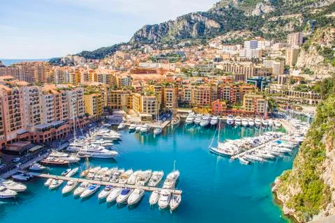 Port in Monaco Stock Photos