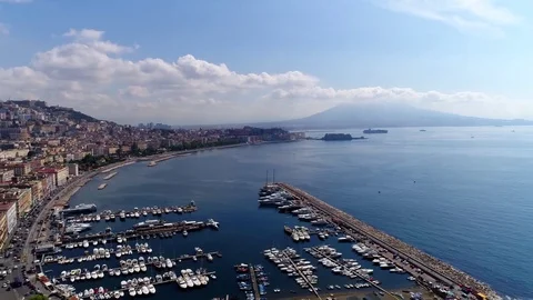 Port of Naples Stock Footage 83593358