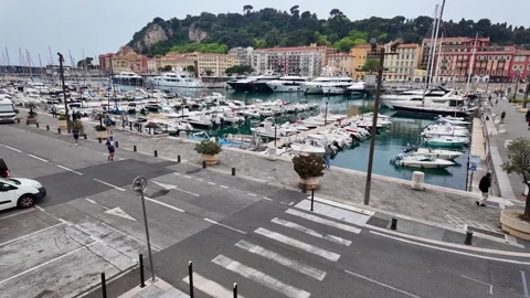 Port nice Stock Footage 335877108