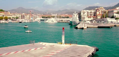 Port of Nice time lapse Stock Footage 252039771