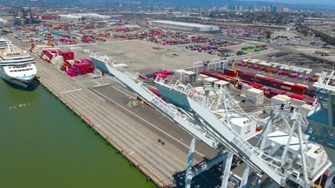 Port Of Oakland Video stock 226900637