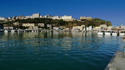 Port of Ortona Stock Footage 102455374