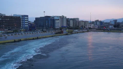Port of Piraeus in Greece Stock Footage 36280381