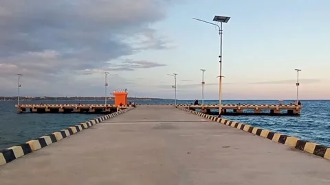 Port recording Video stock 197750533