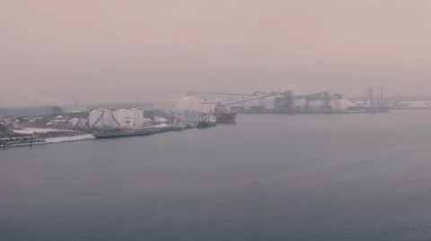 Port of Riga Stock Footage 49093003