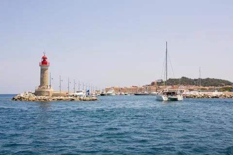 Port of Saint-Tropez Stock Photos