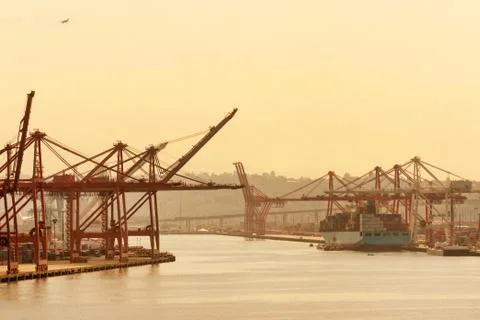 Port of Seattle Stock Photos