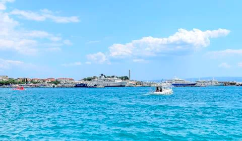 Port of Split, Croatia. Stock Photos