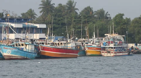 Port, Sri Lanka Stock-Footage 1095131