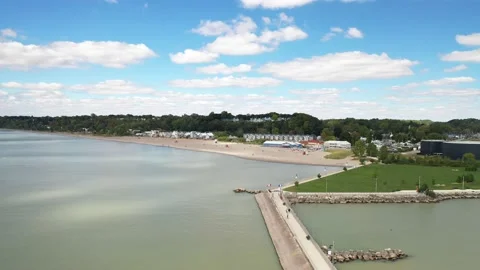 Port Stanley pier Stock Footage 218271058