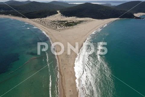 Port Stephens, Fingal Bay10 Stock Photos