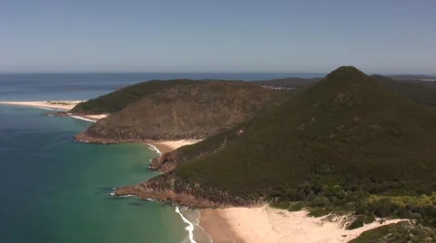 Port Stephens Hill Stock Footage 3803869