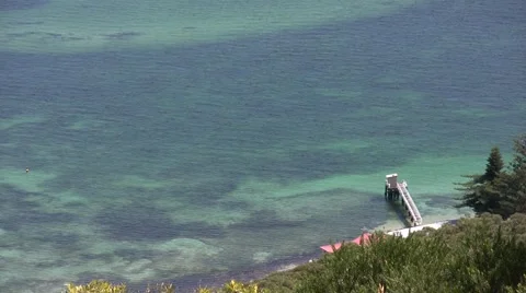 Port Stephens Pier 스톡 동영상 3523948