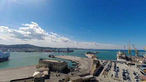 Port timelapse with ships Stock Footage 274566815