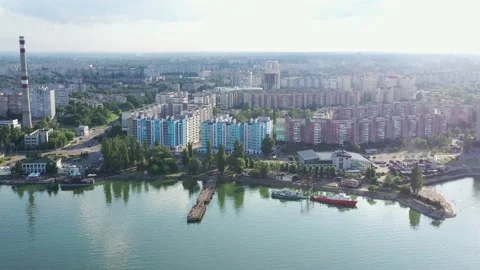 Port tower crane Stock Footage 133412407