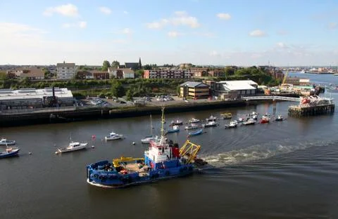 Port of tyne Stock Photos