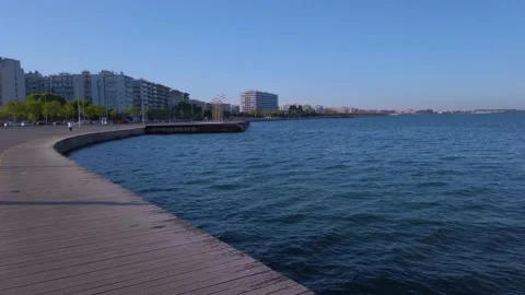 Port Umbrellas Stock Footage 132700214