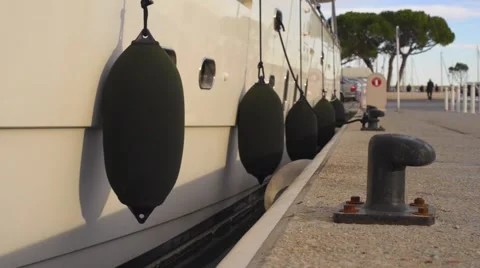 Port Vauban, Antibes Stock Footage 45596475