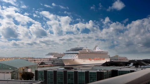 A port of Venice Stock Footage 87293061