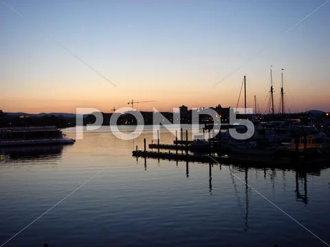 Port of Victoria Stock Photos