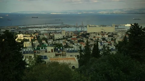 Port View 1 Stock Footage 10932168