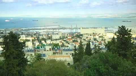 Port View 2 Stock Footage 10933198